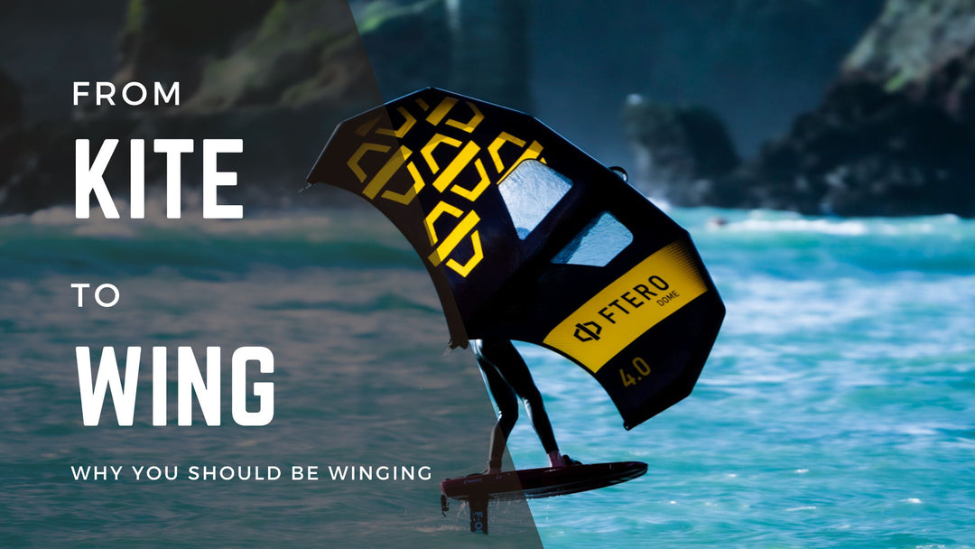 From Kite Surfing to Wing Foiling: The Thrill of Gliding with a Wing