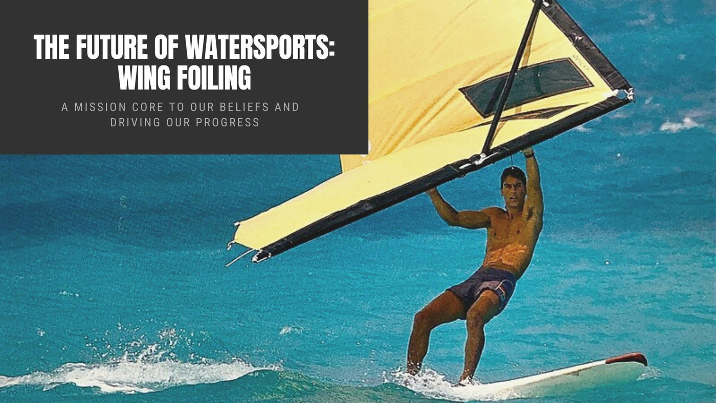 The Future of Watersports: Wing Foiling